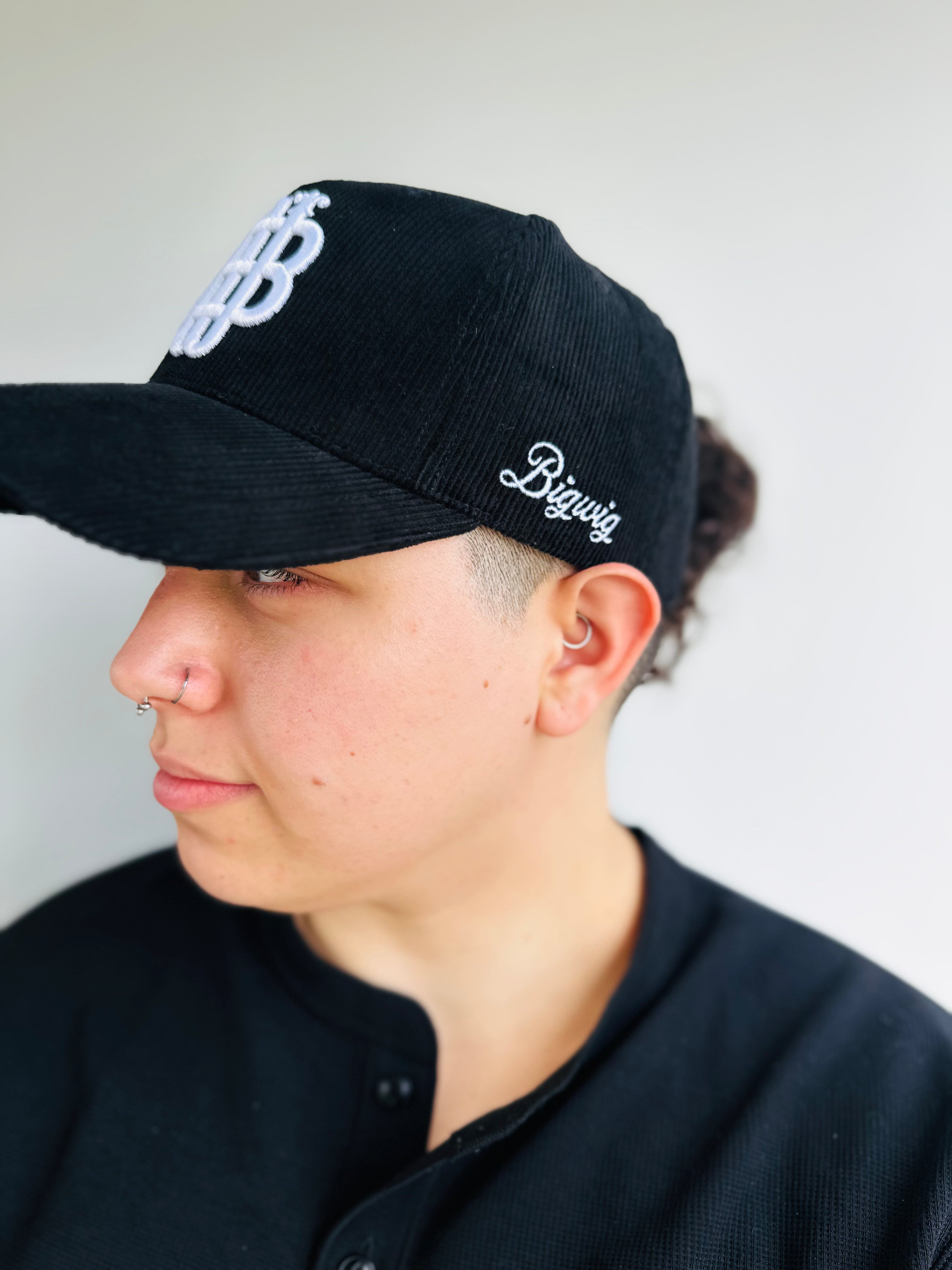 A FRAME CORDUROY CAP