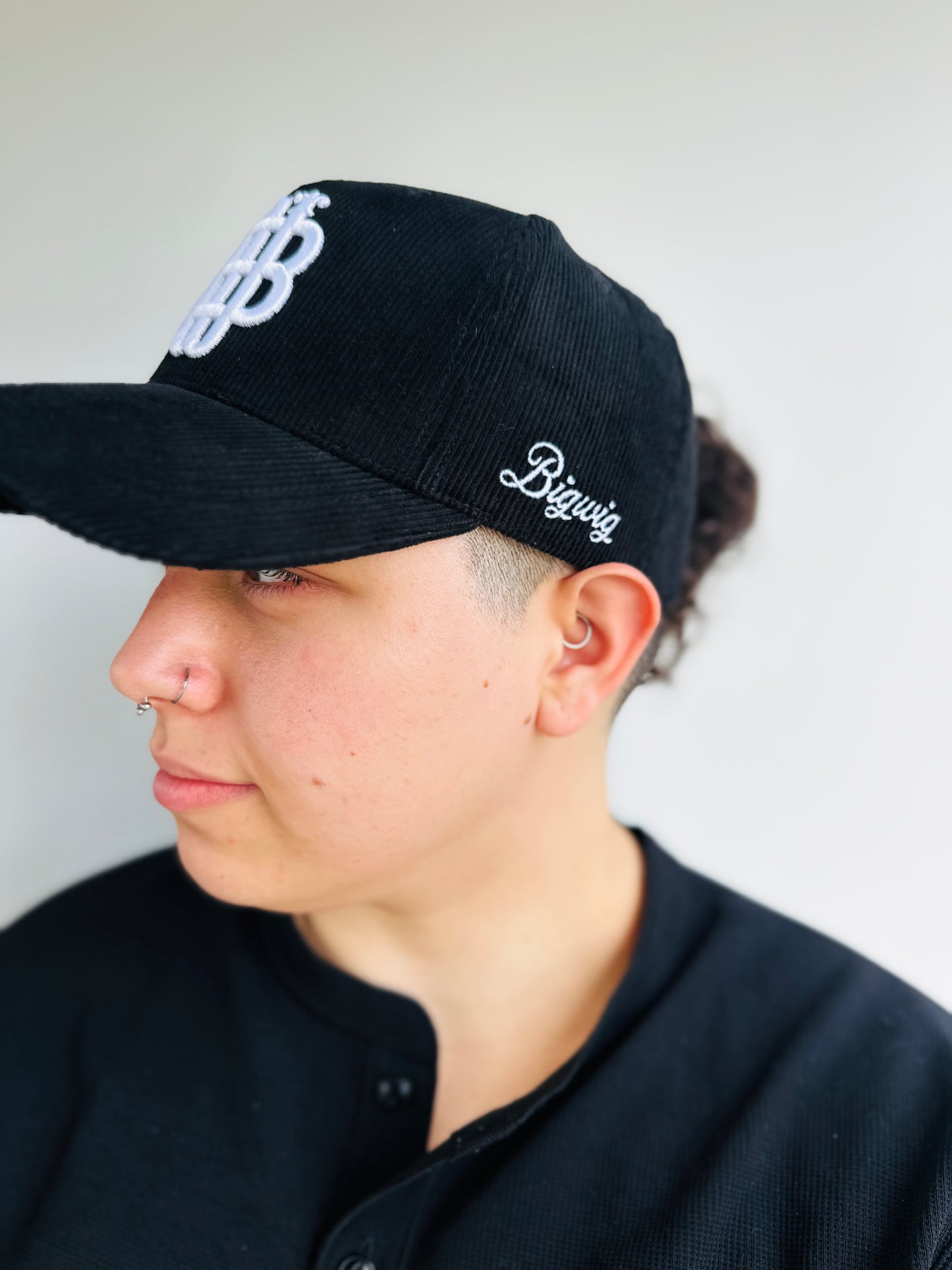 A FRAME CORDUROY CAP