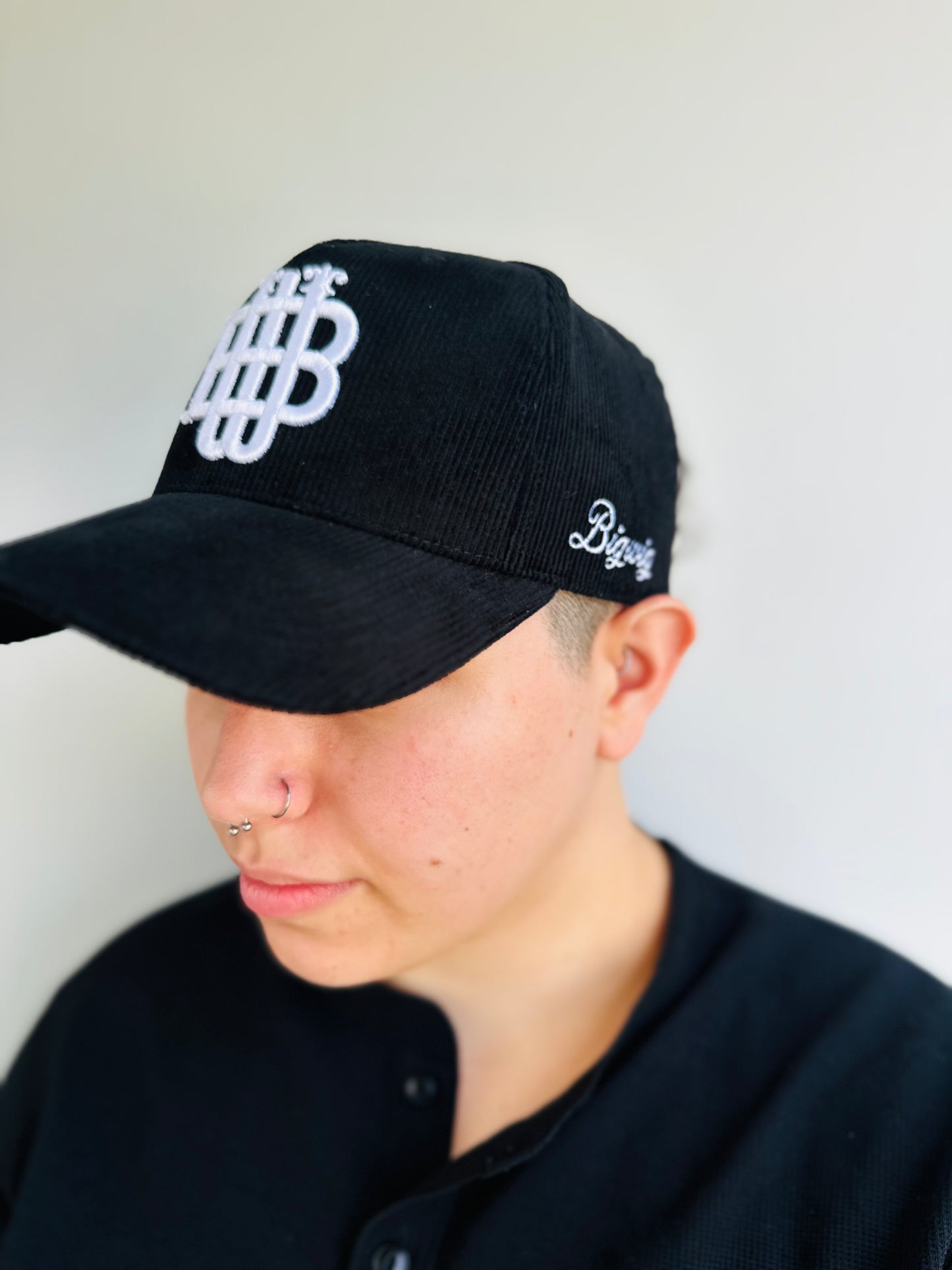 A FRAME CORDUROY CAP